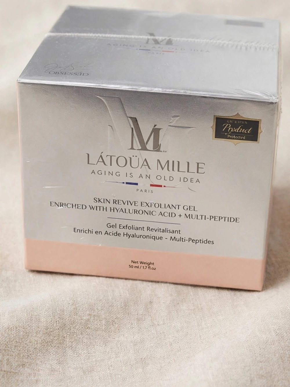 Skin Revive Exfoliant Gel — Silver & Peach